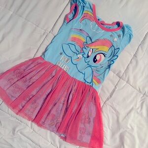 My Little Pony Rainbow Dash girl dress size 3T